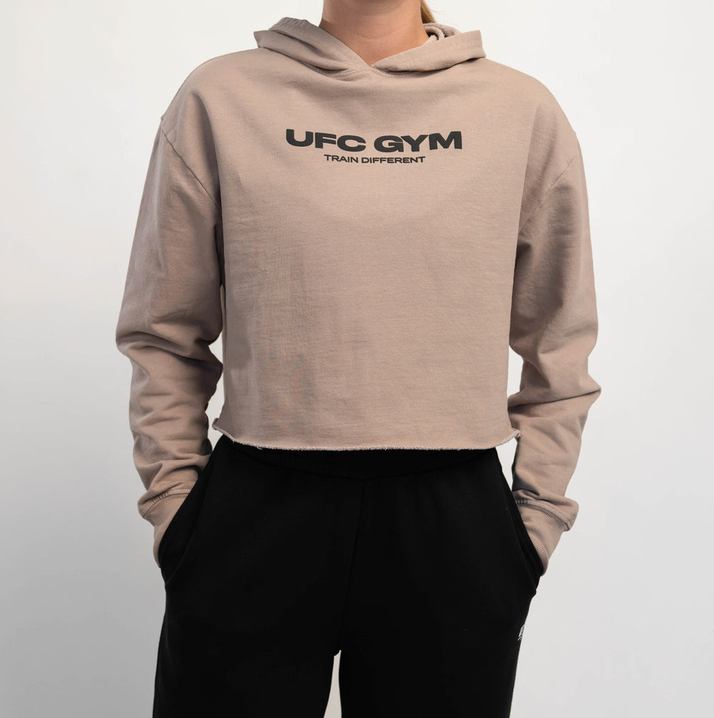 W FLUX CROP HOODIE