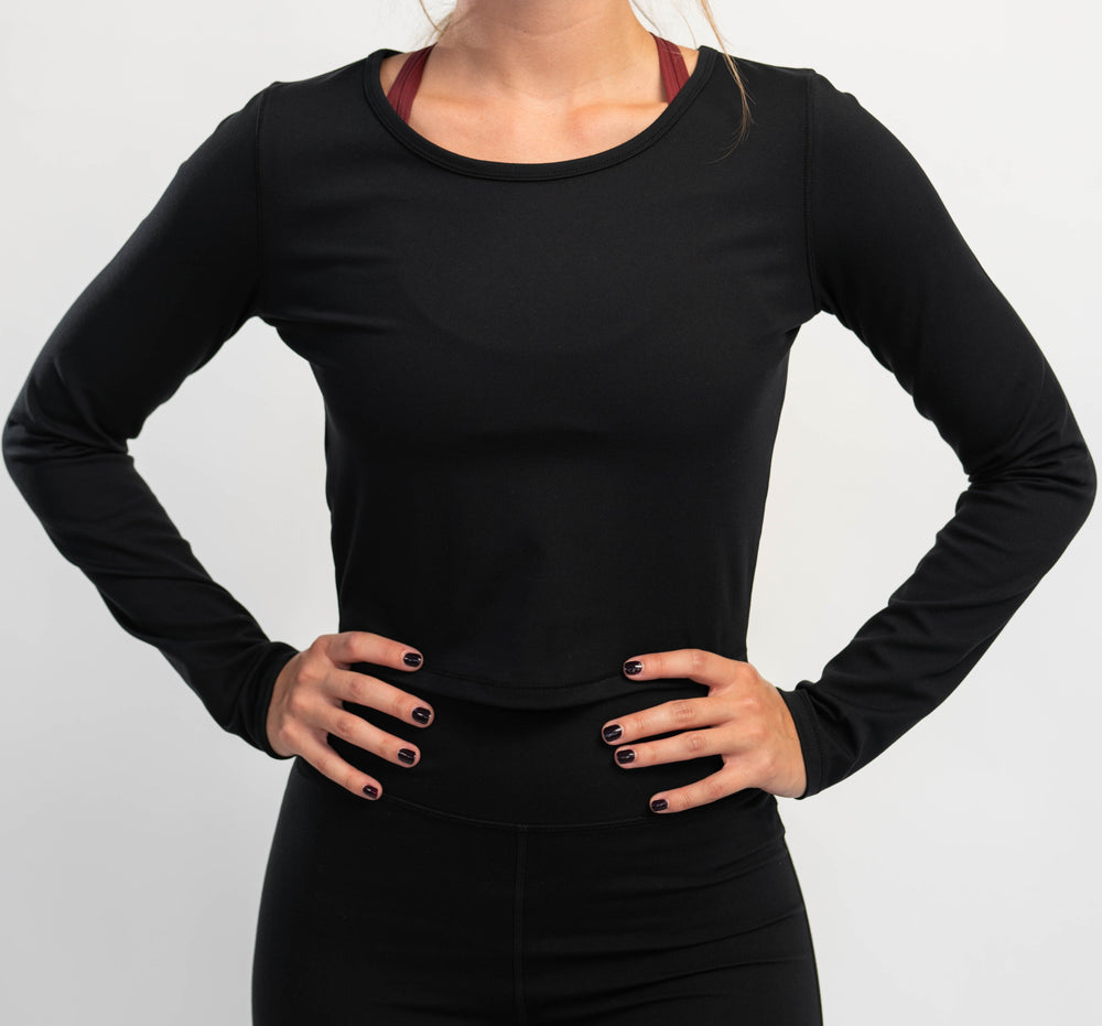 W LICORICE CROP LS